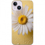 Mobilskal till Apple iPhone 15 Plus med Porslinsblomma motiv